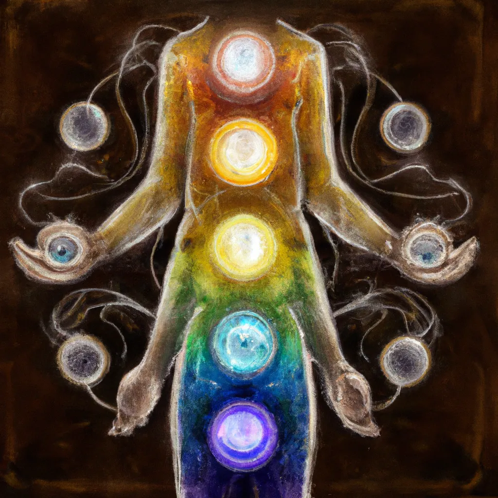 Ilustracao chakras inferiores