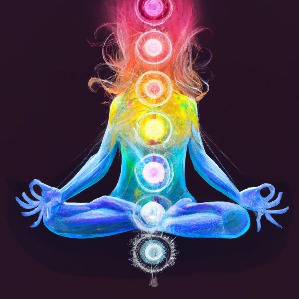 Descubra os Segredos dos Chakras Kundalini e Atinja Seu Equilíbrio Espiritual! 7 Ilustracao chakras kundalini