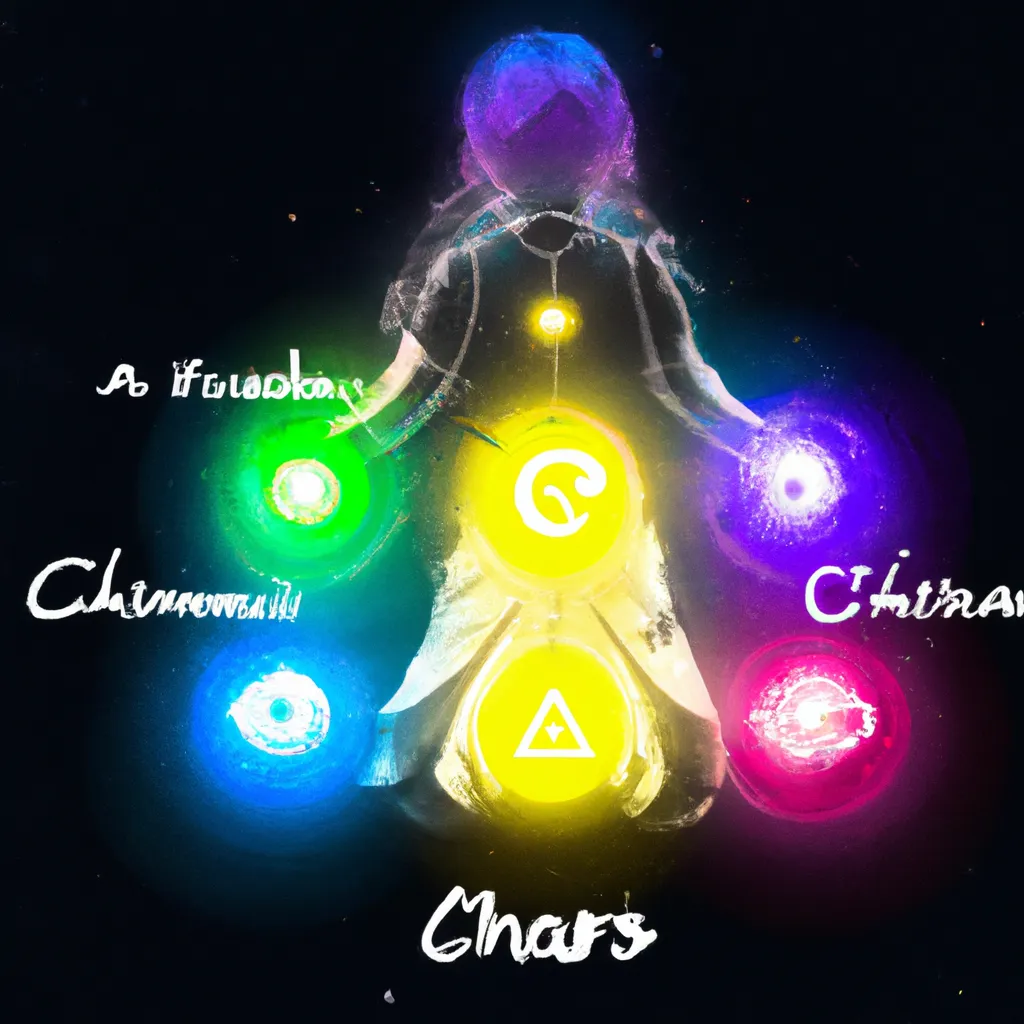 Descubra os Segredos dos Chakras no Espiritismo! 7 Ilustracao chakras no espiritismo