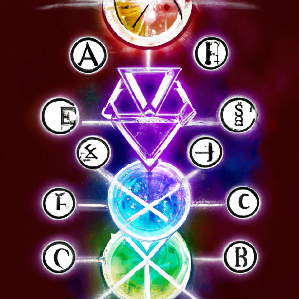 Ilustracao chakras ordem