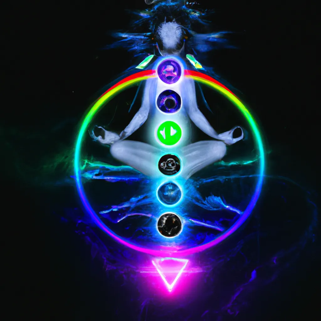 Ilustracao chakras pes