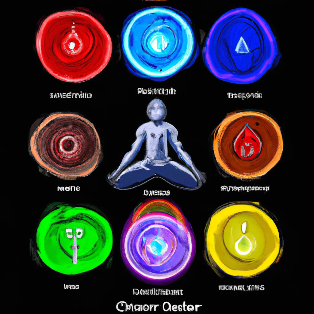 Ilustracao chakras png