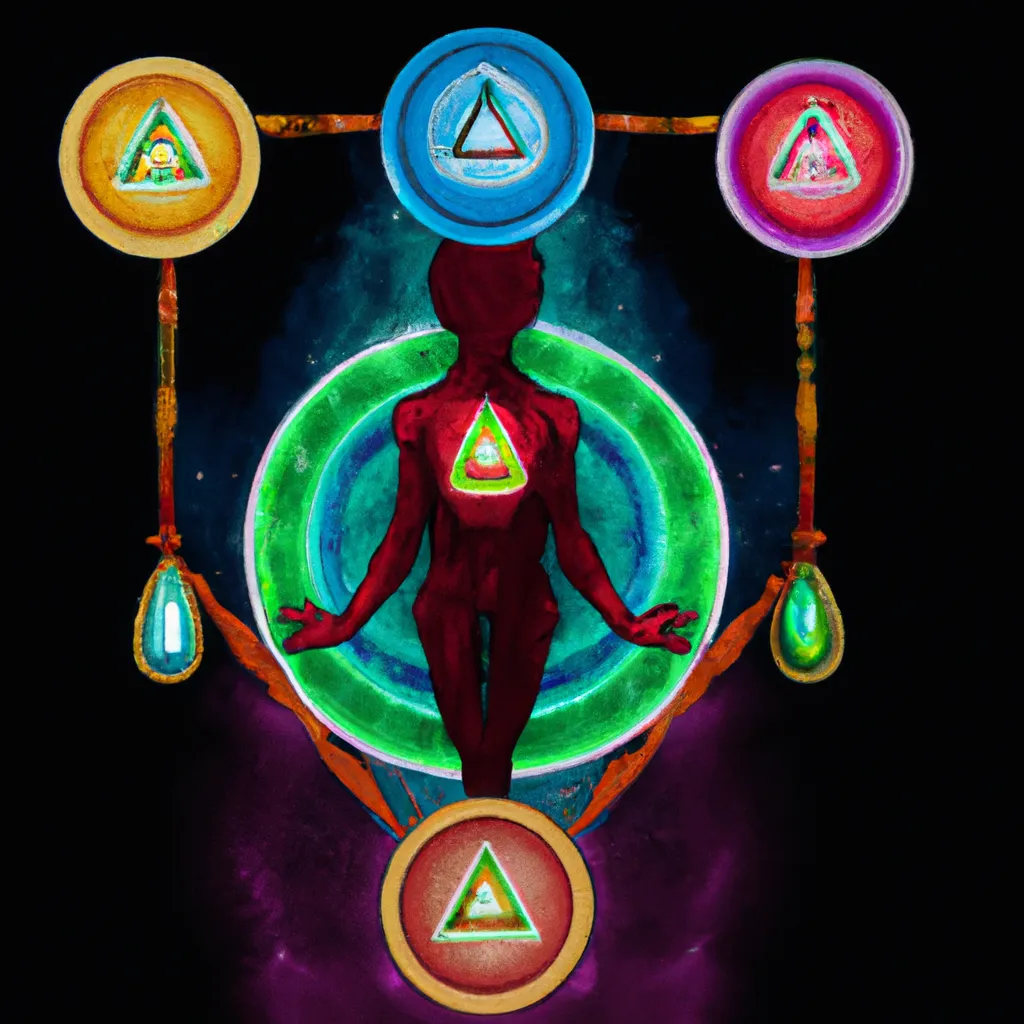 Ilustracao chakras secundarios