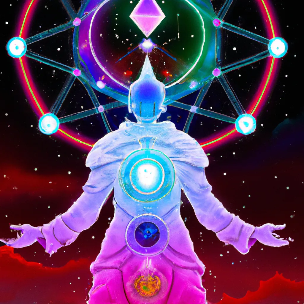 Descubra os Poderes dos Chakras Transcendentais e Transforme Sua Vida! 7 Ilustracao chakras transcendentais