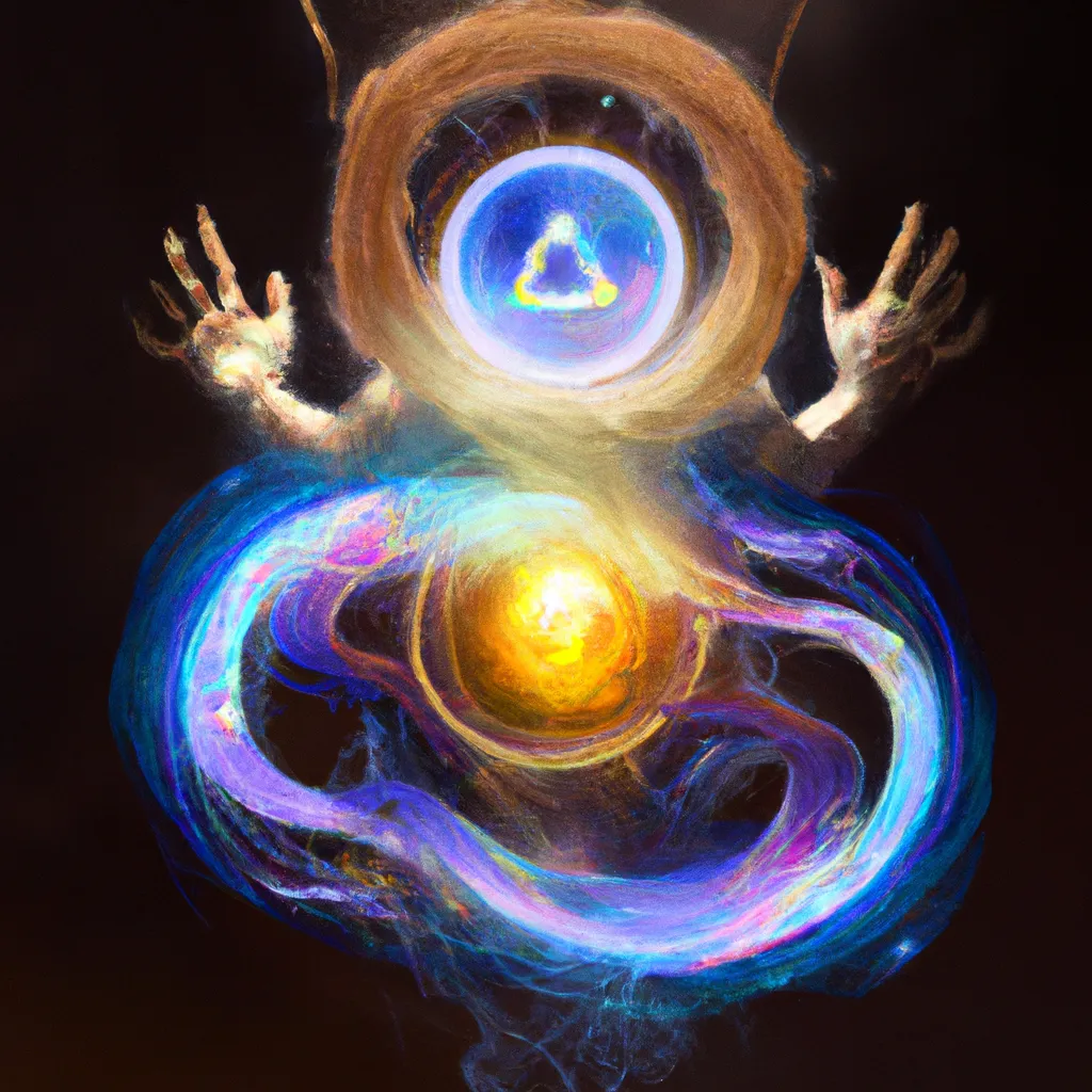 Ilustracao chakras umbilical
