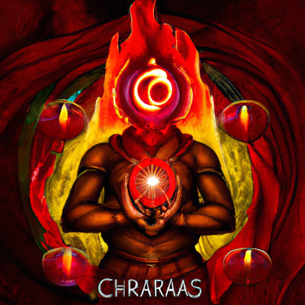 Descubra o Poder do Chakra Vermelho: Equilibre sua Energia e Transforme sua Vida! 7 Ilustracao chakras vermelho