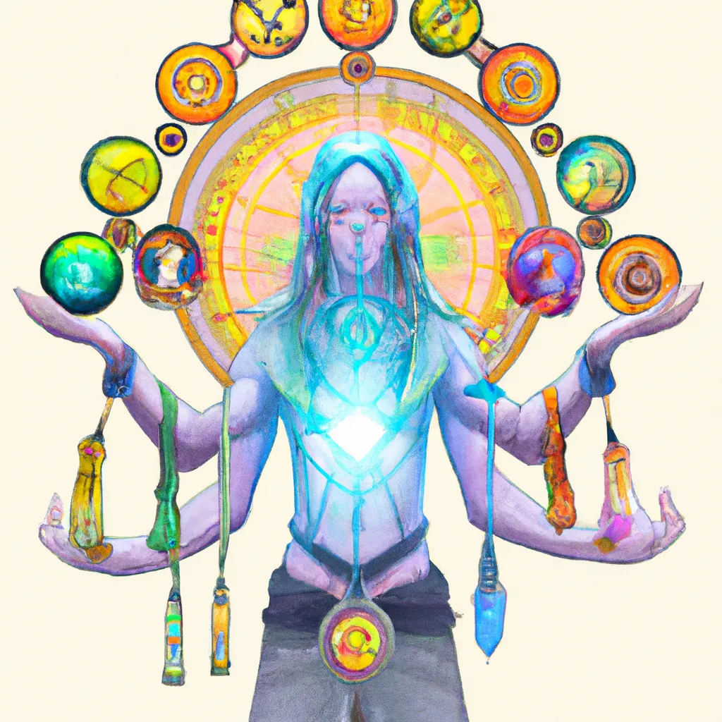 Ilustracao chakras