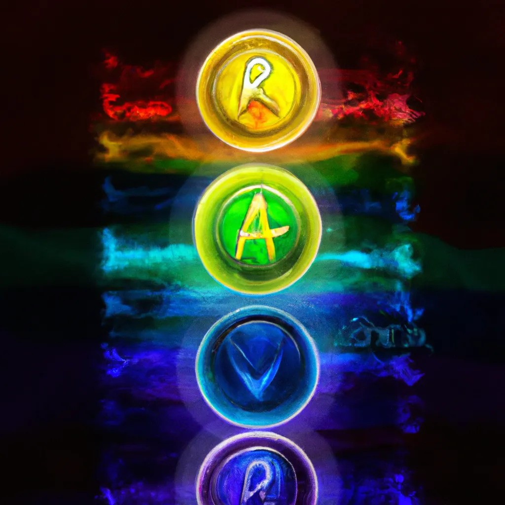 Ilustracao chakras y su significado