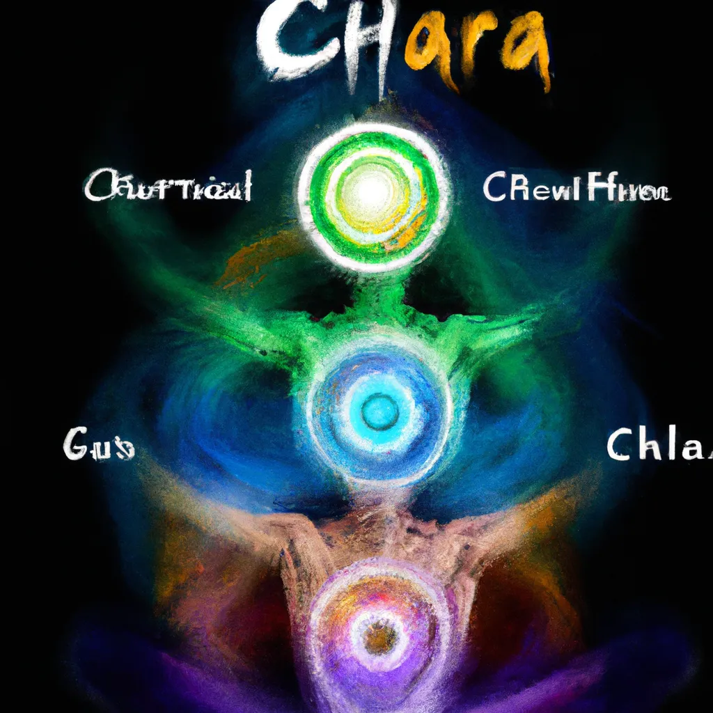 Ilustracao chakras yoga