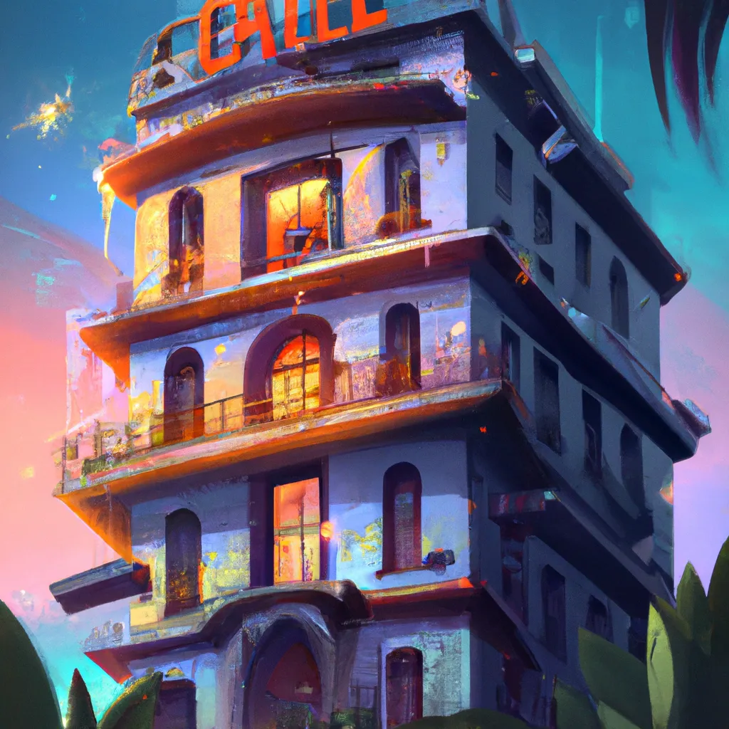 Ilustracao feiticaria hotel