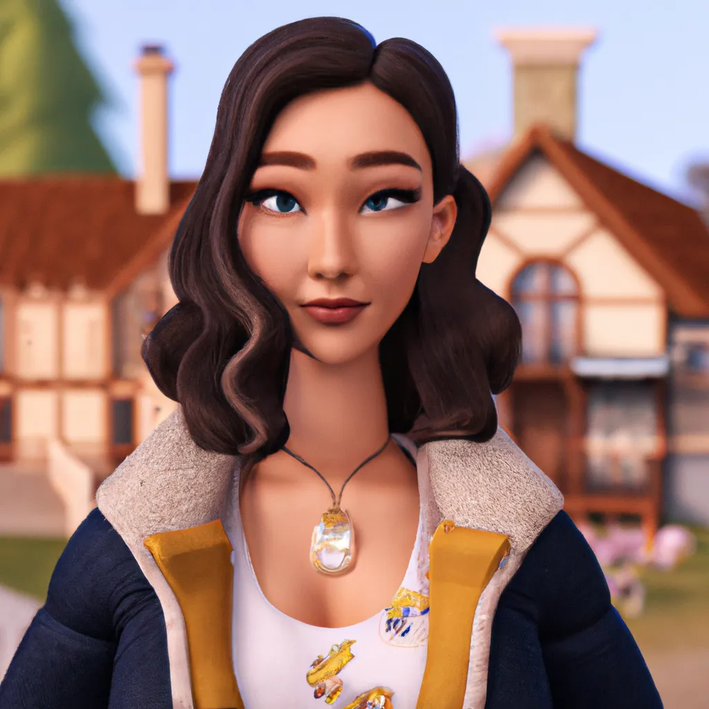 Ilustracao feiticaria the sims 4