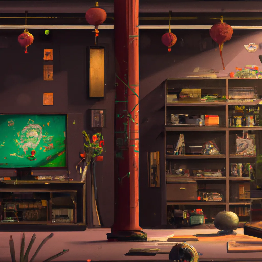 Ilustracao feng shui apartamento