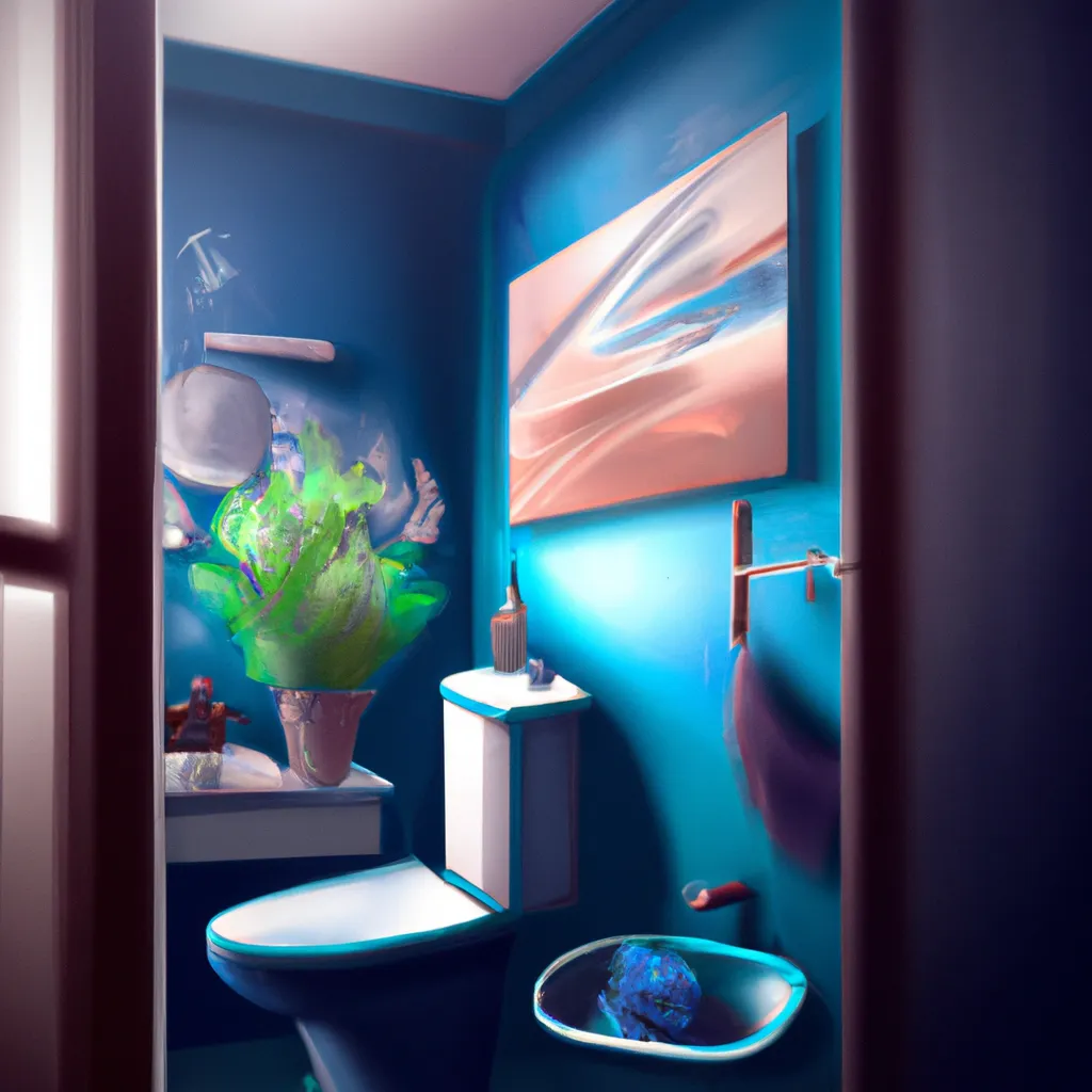Ilustracao feng shui banheiro cor