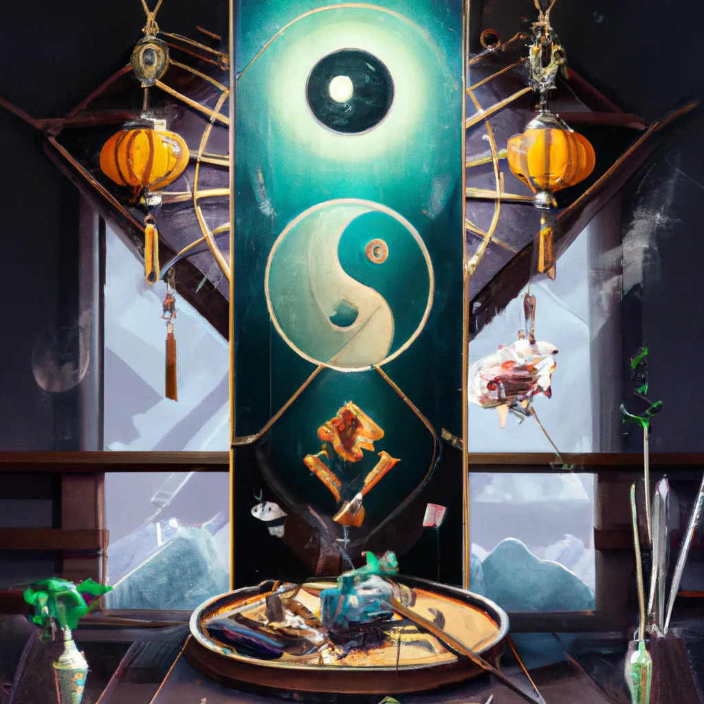 Ilustracao feng shui dicas
