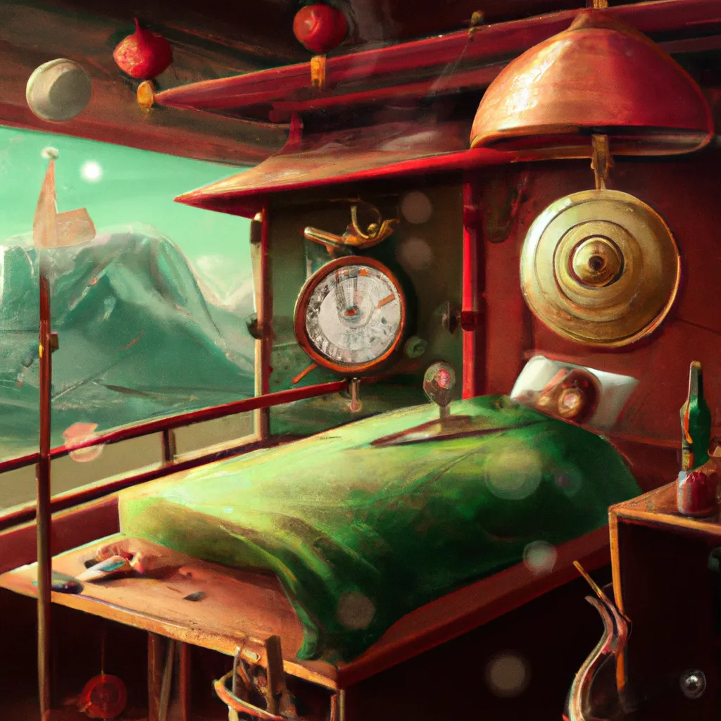 Ilustracao feng shui dormir