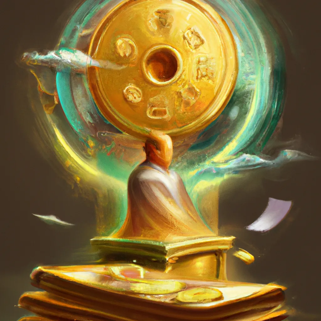 Ilustracao feng shui gua da prosperidade