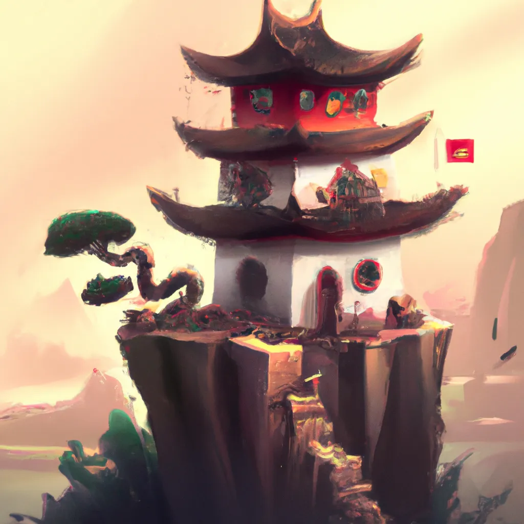 Ilustracao feng shui gua do trabalho