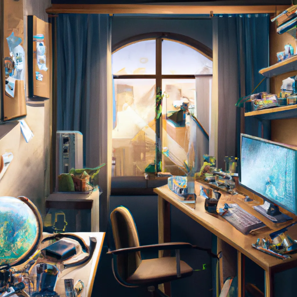 Feng Shui: Transforme o Seu Home Office em um Lugar de Paz e Produtividade! 7 Ilustracao feng shui home office