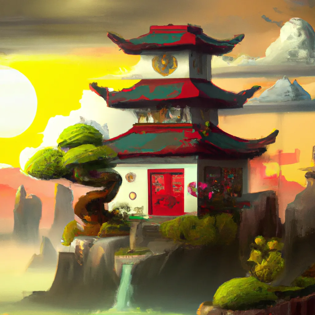Ilustracao feng shui imagens