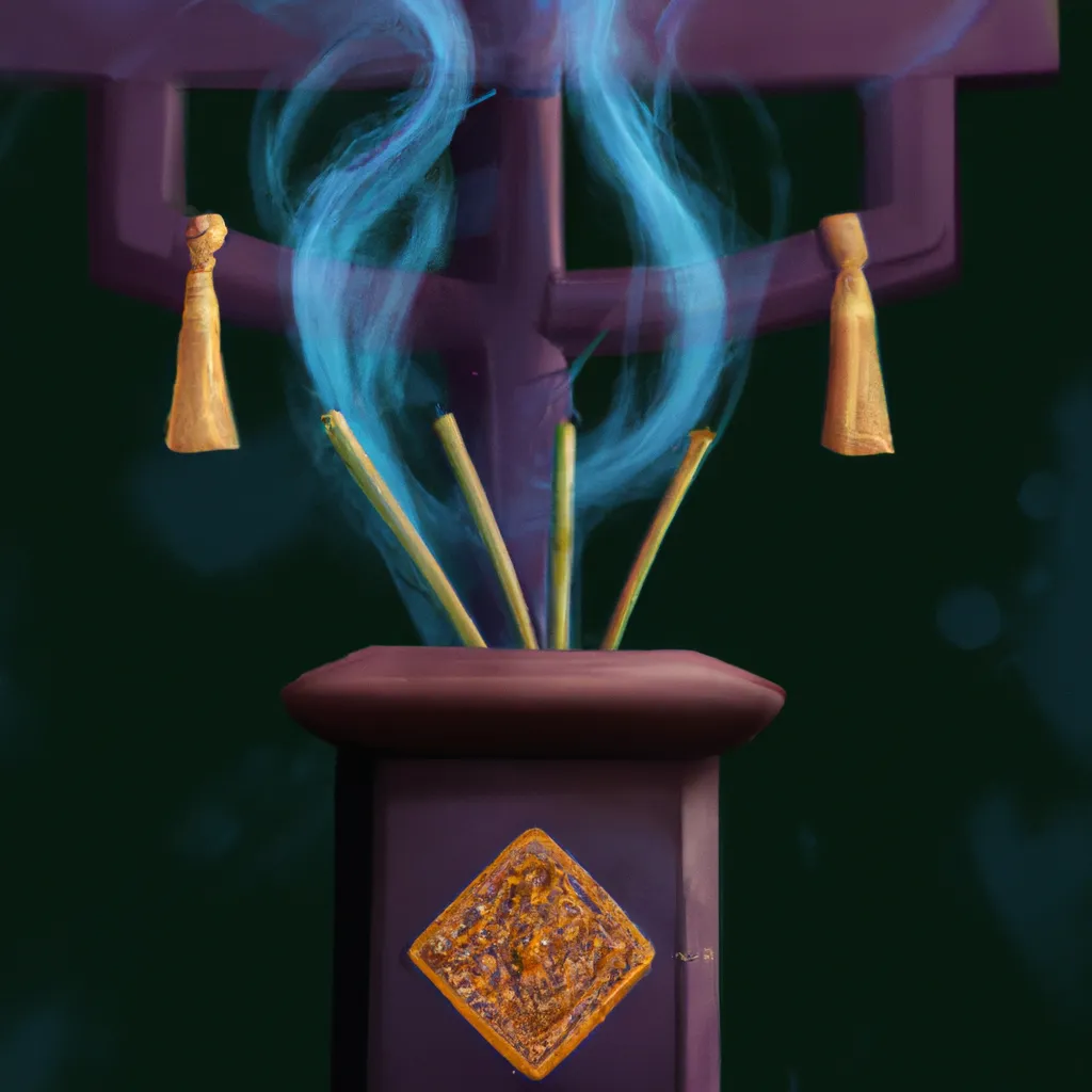 Descubra os Poderes Mágicos do Feng Shui Incenso! 7 Ilustracao feng shui incenso