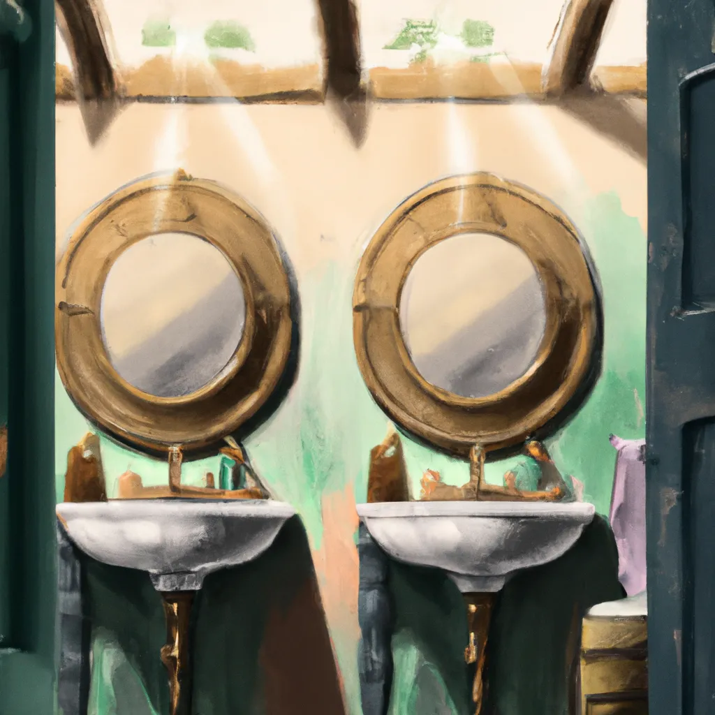 Ilustracao feng shui lavabo