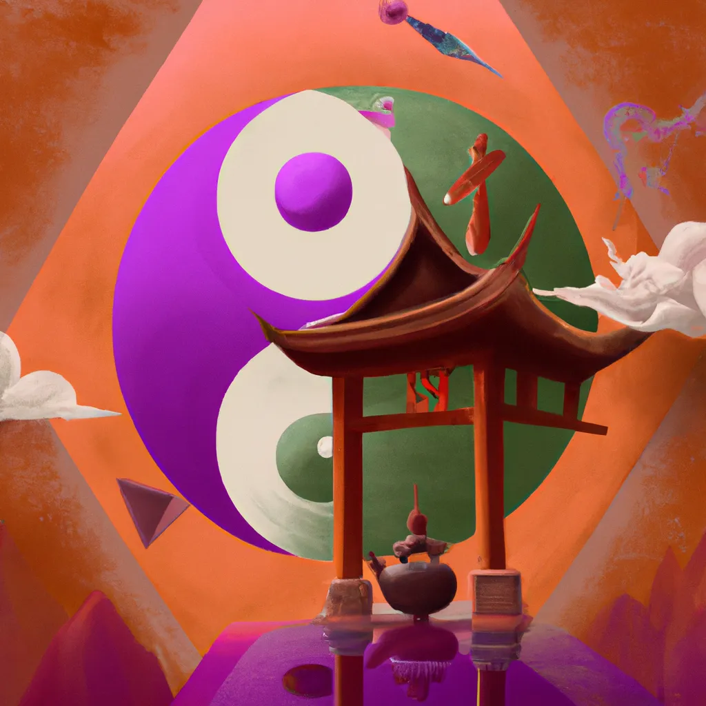 Ilustracao feng shui logico