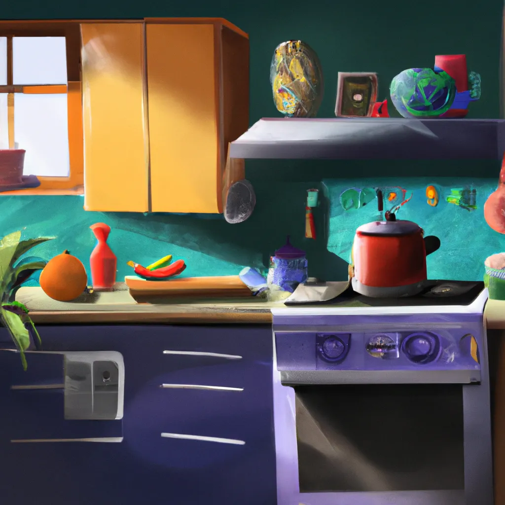 Transforme sua Cozinha com Feng Shui: Aprenda a Harmonizar seu Ambiente! 7 Ilustracao feng shui na cozinha