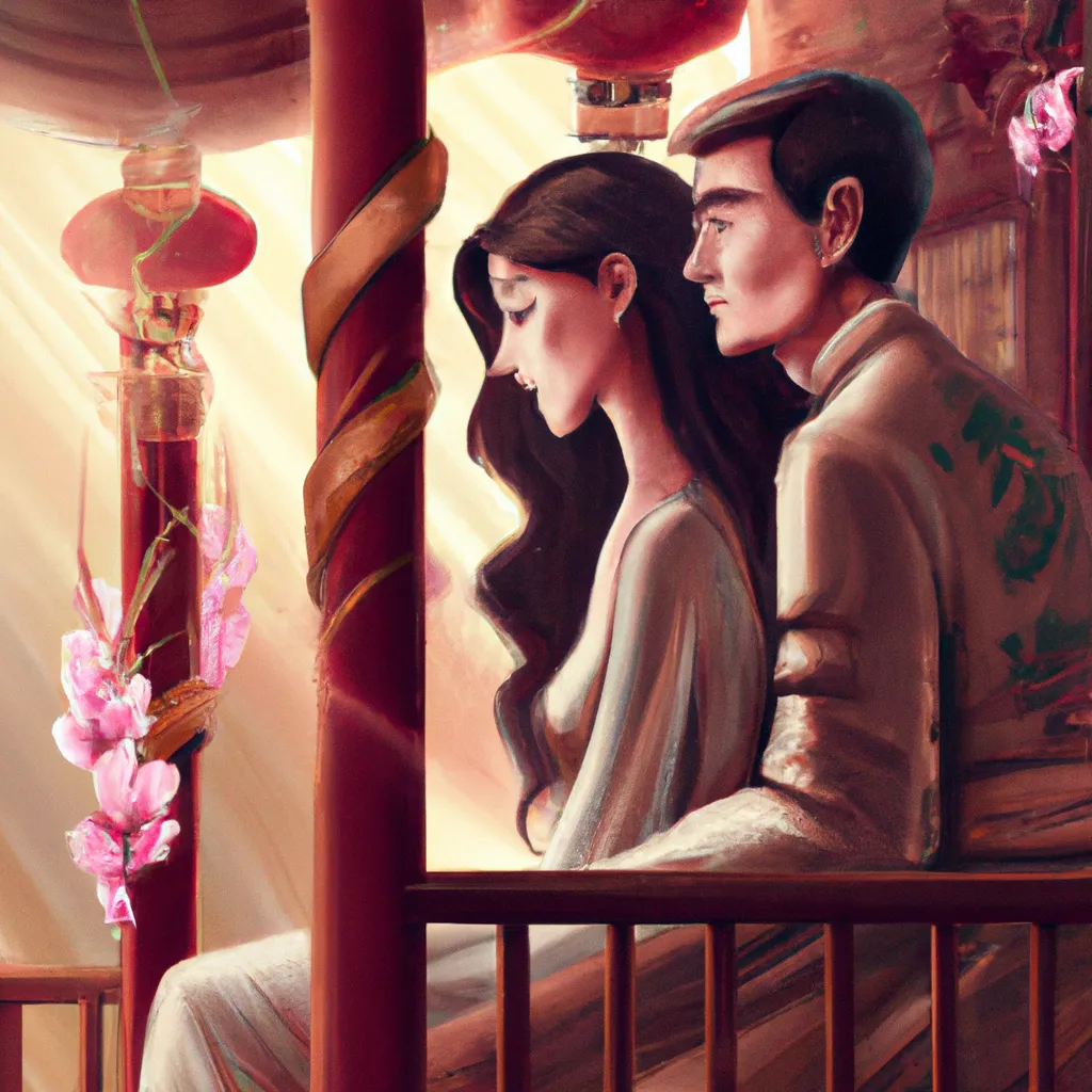 Ilustracao feng shui quarto casal prosperidade