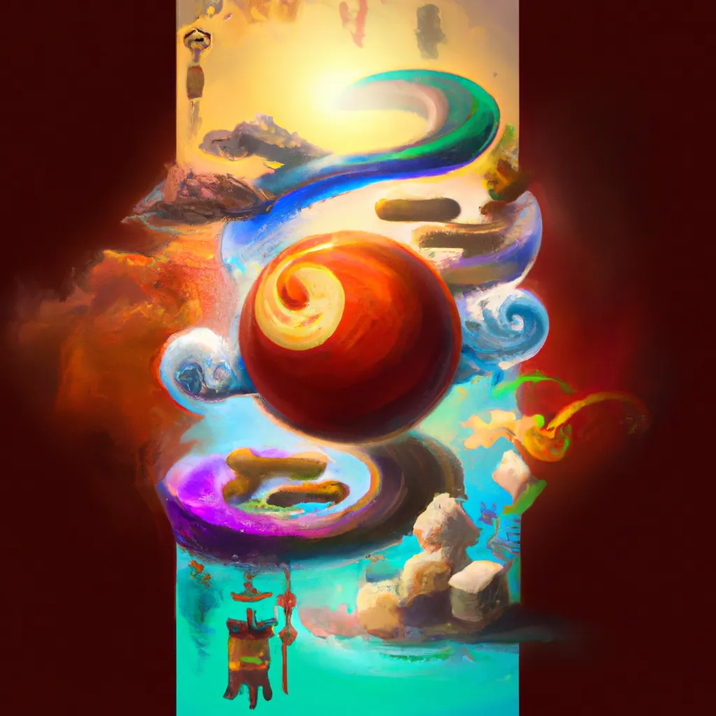 Ilustracao feng shui relacionamento