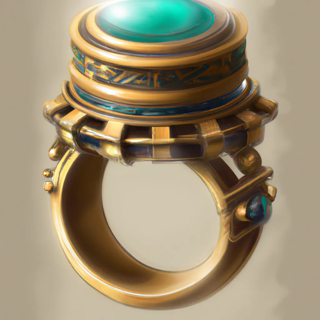 Ilustracao feng shui ring