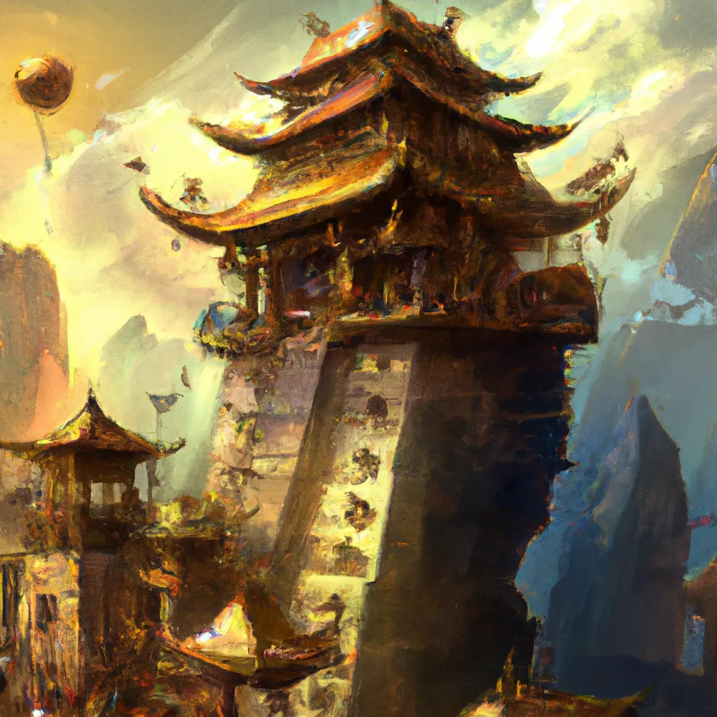 Ilustracao feng shui terreno