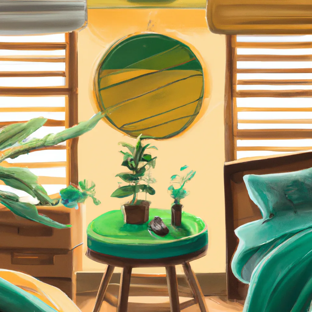 Descubra os Segredos do Feng Shui Verde para Decorar o Seu Quarto! 7 Ilustracao feng shui verde no quarto