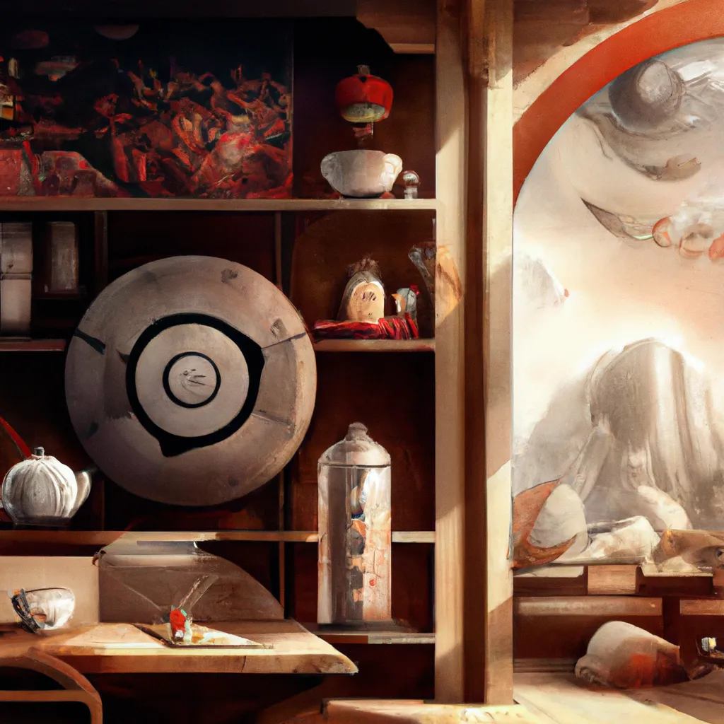 Decore seu Ambiente com Feng Shui Wallpaper: Transforme sua Casa em um Refúgio de Paz e Harmonia! 7 Ilustracao feng shui wallpaper