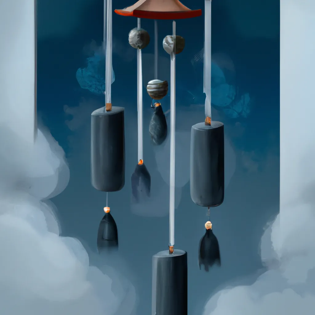 Descubra os Poderes Mágicos dos Sinos de Vento Feng Shui! 7 Ilustracao feng shui wind chimes