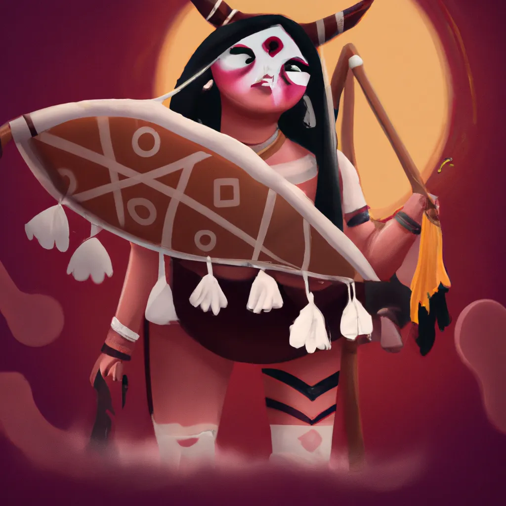 Ilustracao horoscopo indigena