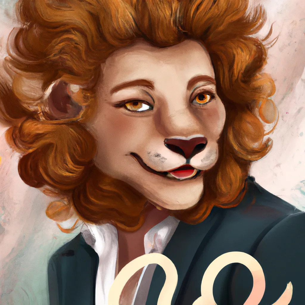 Ilustracao horoscopo leao amor