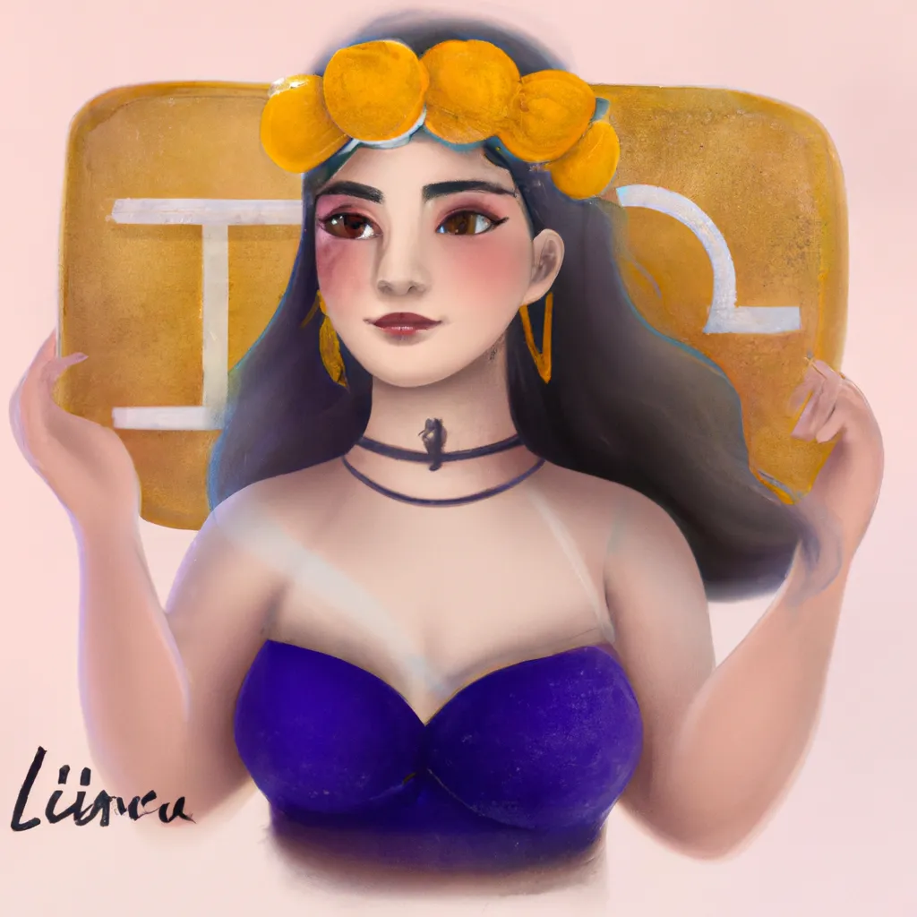 Ilustracao horoscopo libra