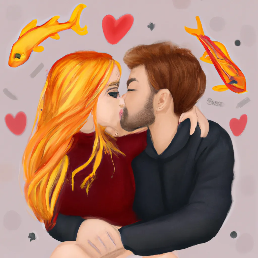 Ilustracao horoscopo peixes amor