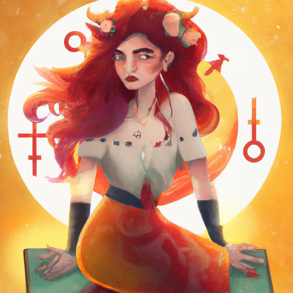 Ilustracao horoscopo revoltado