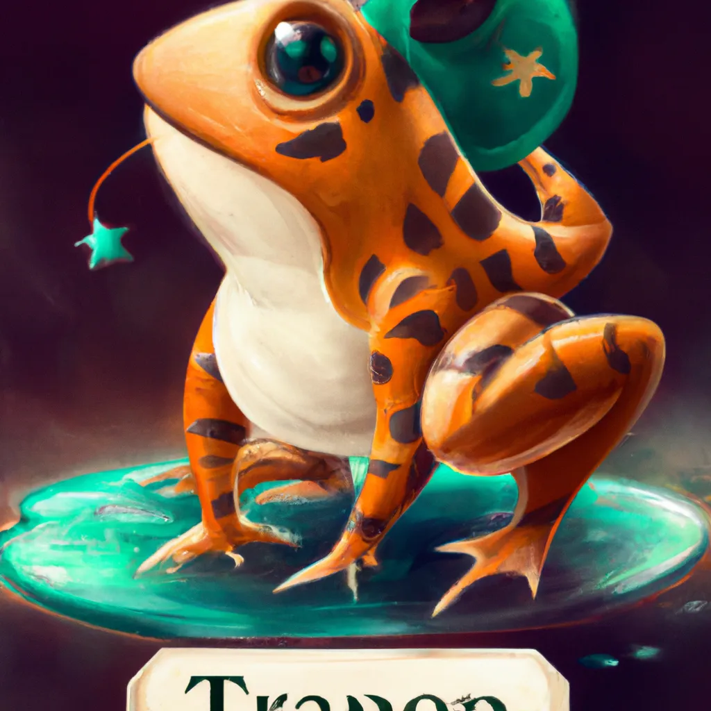 Ilustracao horoscopo sapo