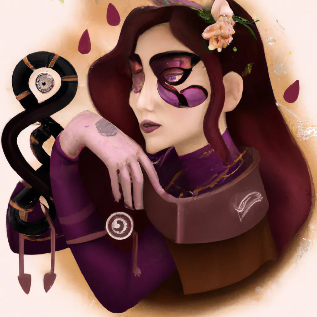 Ilustracao horoscopo terra escorpiao