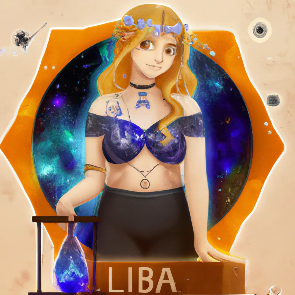 Ilustracao horoscopo terra libra