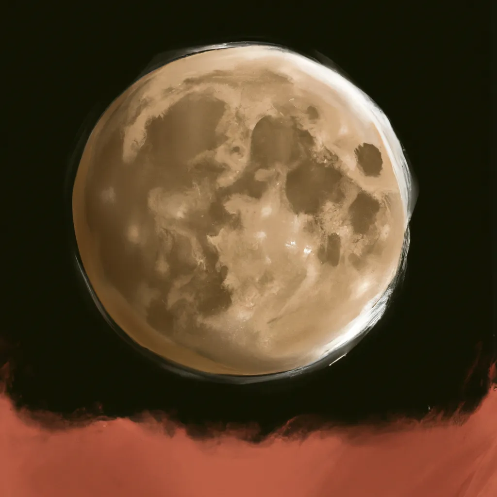 Ilustracao lua cheia dezembro 2022