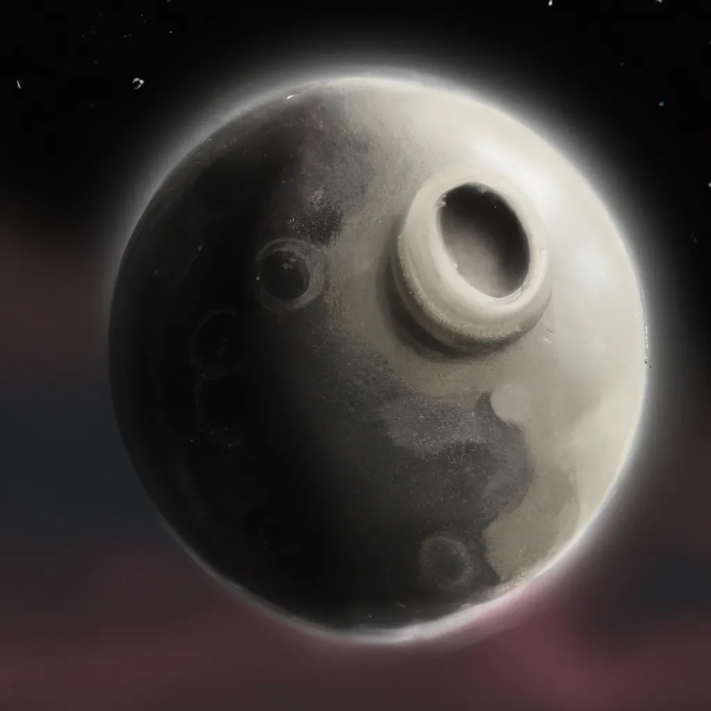 Descubra o Fascinante Fenômeno da Lua Gibosa Crescente! 7 Ilustracao lua gibosa crescente