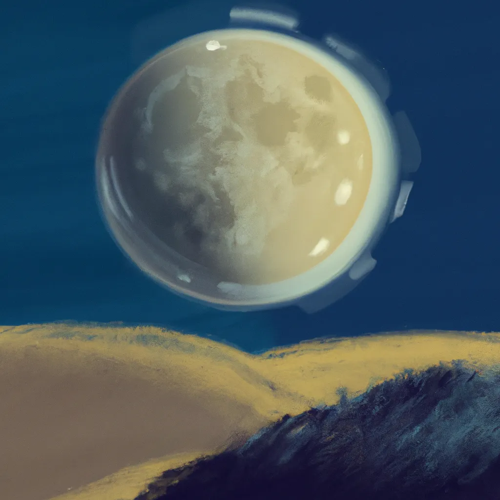 Ilustracao lua hoje 6 de janeiro 2023