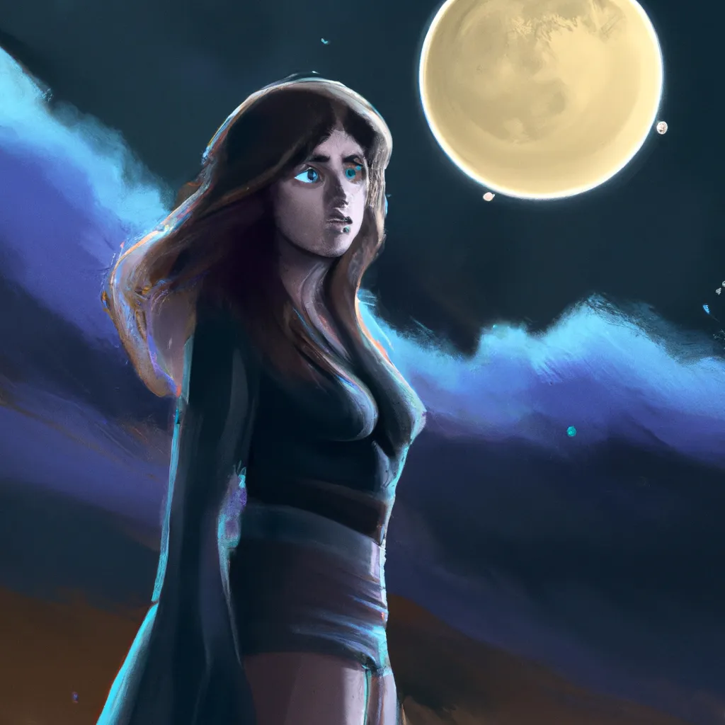 Ilustracao lua ou lua
