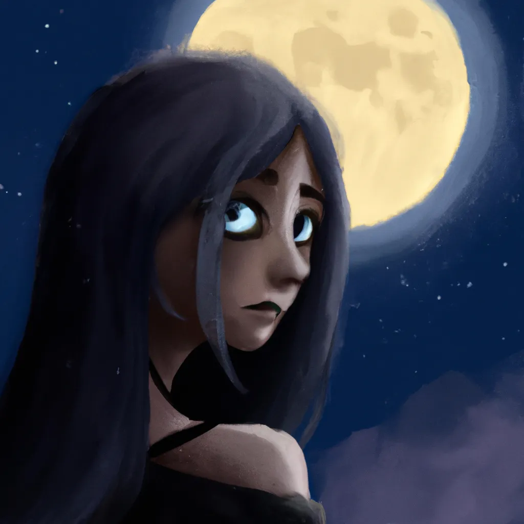 A Lua Preta: Descubra os Mistérios da Fase Escura da Lua! 7 Ilustracao lua preta