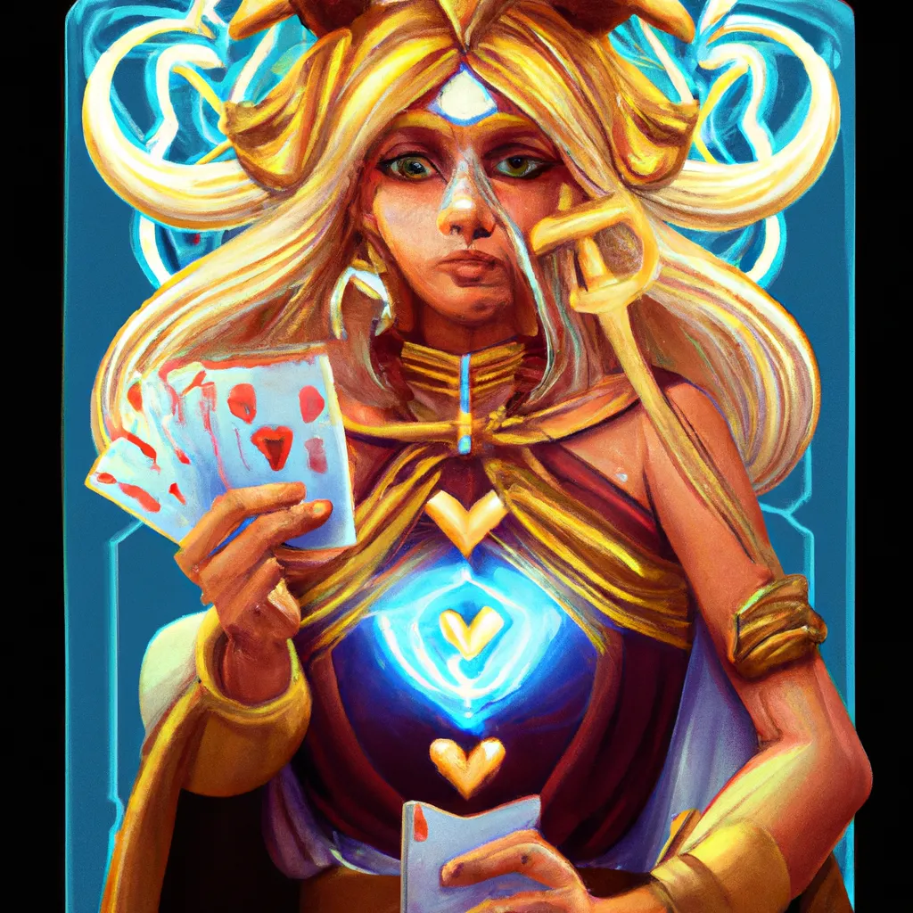 Ilustracao lua tarot