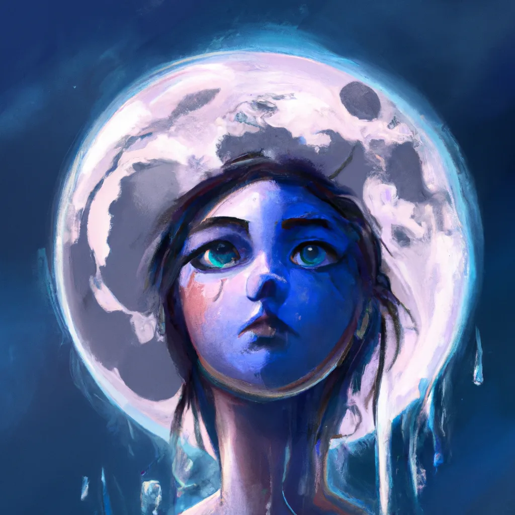 Ilustracao lua umidificador