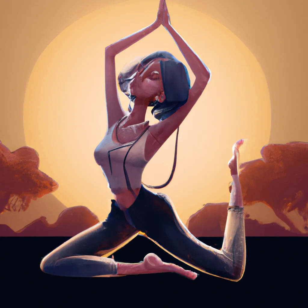 Ilustracao lua yoga
